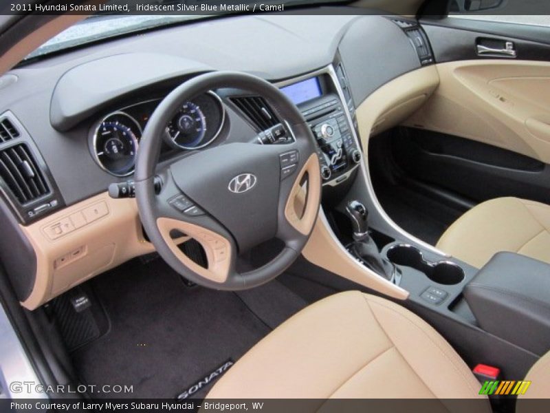 Camel Interior - 2011 Sonata Limited 