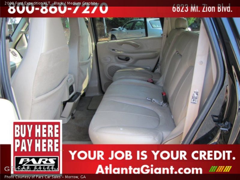 Black / Medium Graphite 2000 Ford Expedition XLT