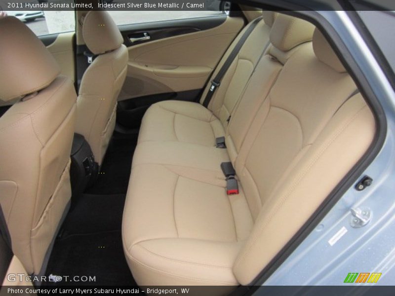  2011 Sonata Limited Camel Interior