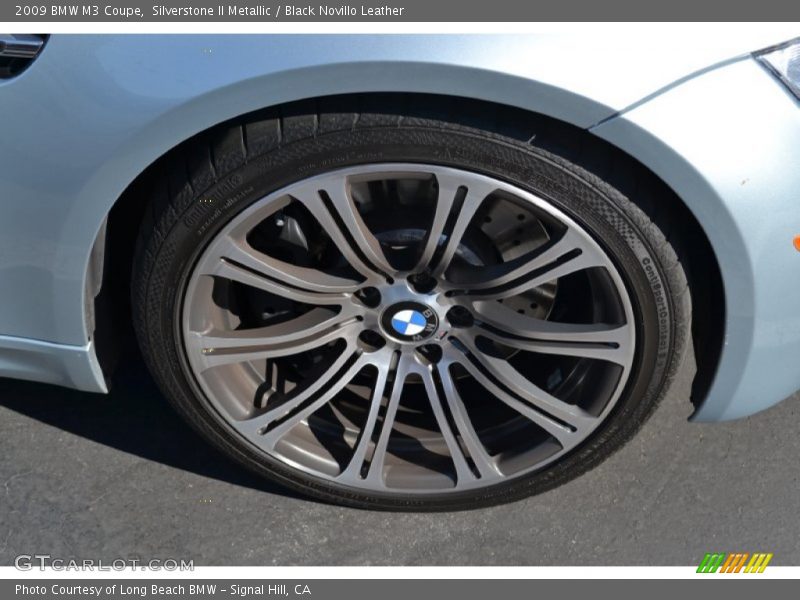 Silverstone II Metallic / Black Novillo Leather 2009 BMW M3 Coupe