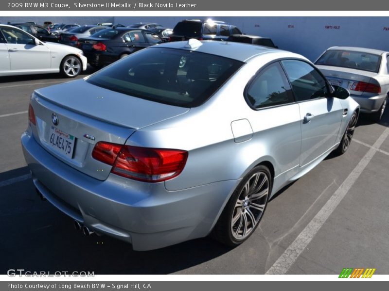 Silverstone II Metallic / Black Novillo Leather 2009 BMW M3 Coupe