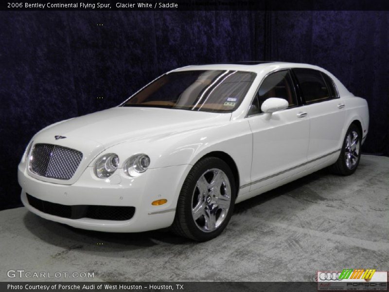 Glacier White / Saddle 2006 Bentley Continental Flying Spur