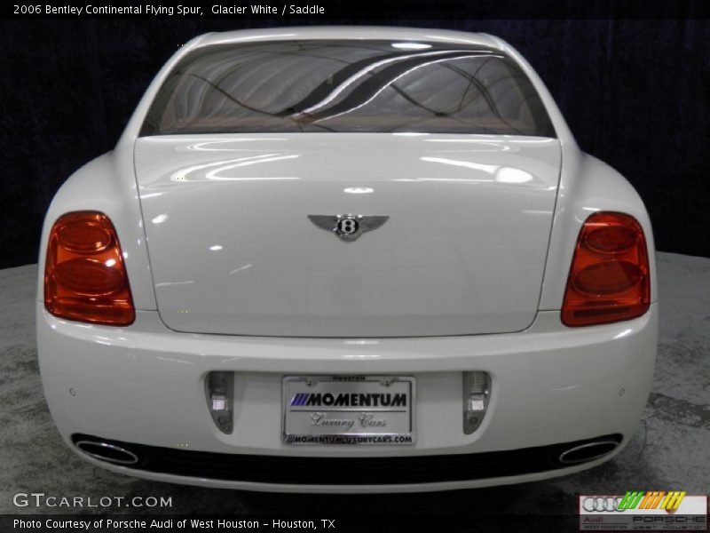 Glacier White / Saddle 2006 Bentley Continental Flying Spur