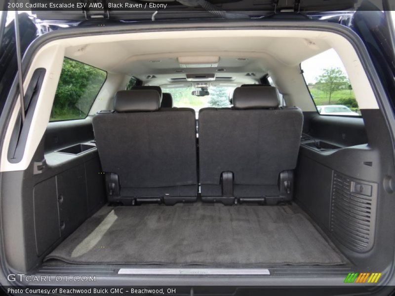 Black Raven / Ebony 2008 Cadillac Escalade ESV AWD