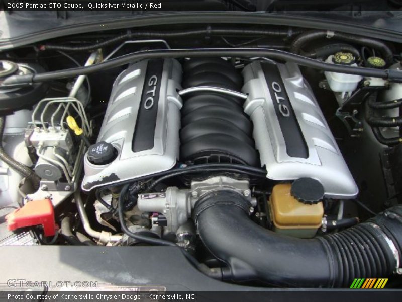  2005 GTO Coupe Engine - 6.0 Liter OHV 16-Valve LS2 V8