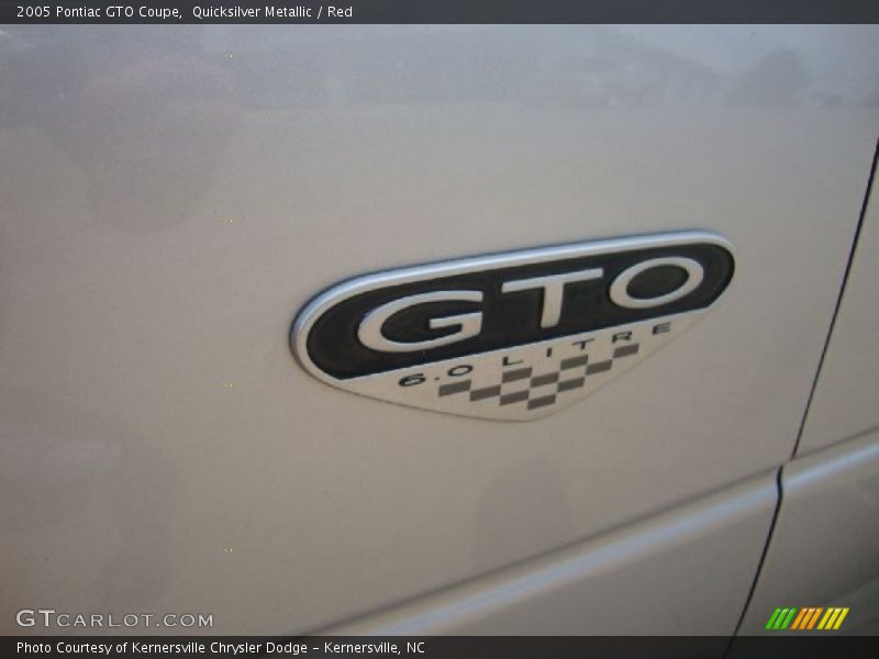  2005 GTO Coupe Logo