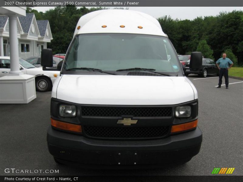 Summit White / Pewter 2007 Chevrolet Express Cutaway 3500 Commercial