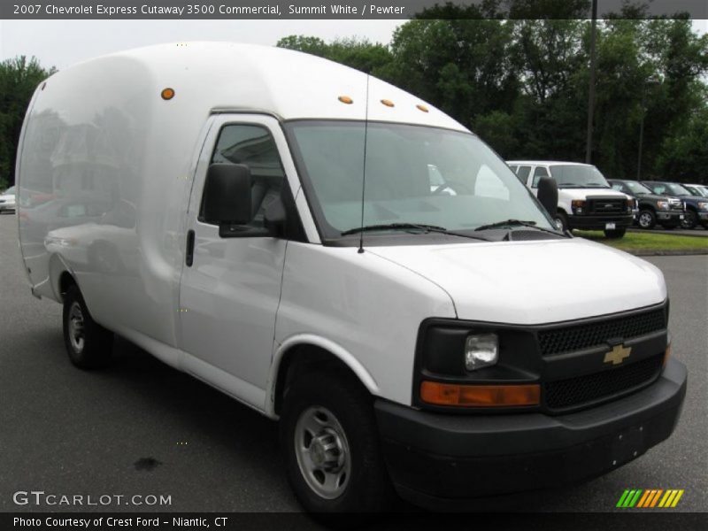 Summit White / Pewter 2007 Chevrolet Express Cutaway 3500 Commercial