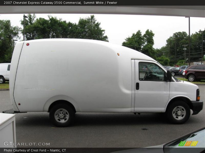 Summit White / Pewter 2007 Chevrolet Express Cutaway 3500 Commercial