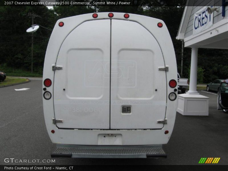 Summit White / Pewter 2007 Chevrolet Express Cutaway 3500 Commercial