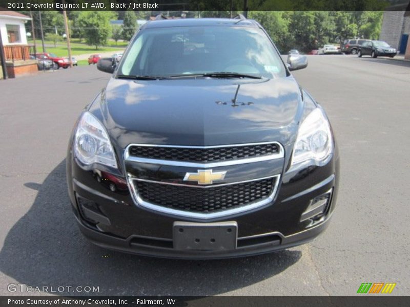 Black / Jet Black 2011 Chevrolet Equinox LT AWD