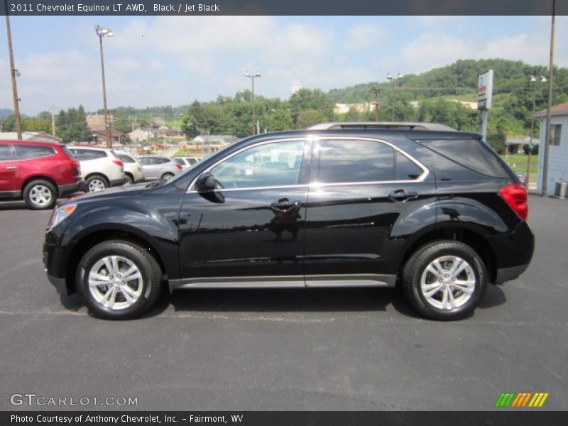 Black / Jet Black 2011 Chevrolet Equinox LT AWD