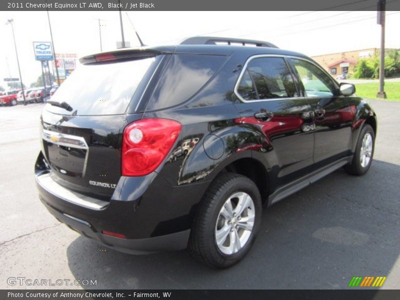 Black / Jet Black 2011 Chevrolet Equinox LT AWD