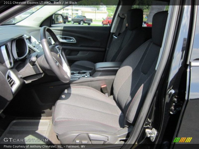 Black / Jet Black 2011 Chevrolet Equinox LT AWD
