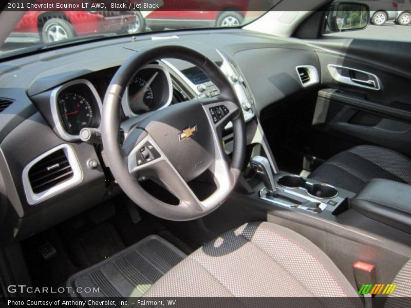 Black / Jet Black 2011 Chevrolet Equinox LT AWD