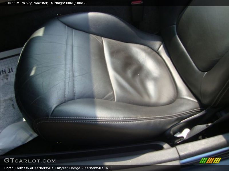 Midnight Blue / Black 2007 Saturn Sky Roadster