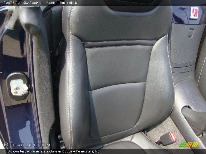 Midnight Blue / Black 2007 Saturn Sky Roadster