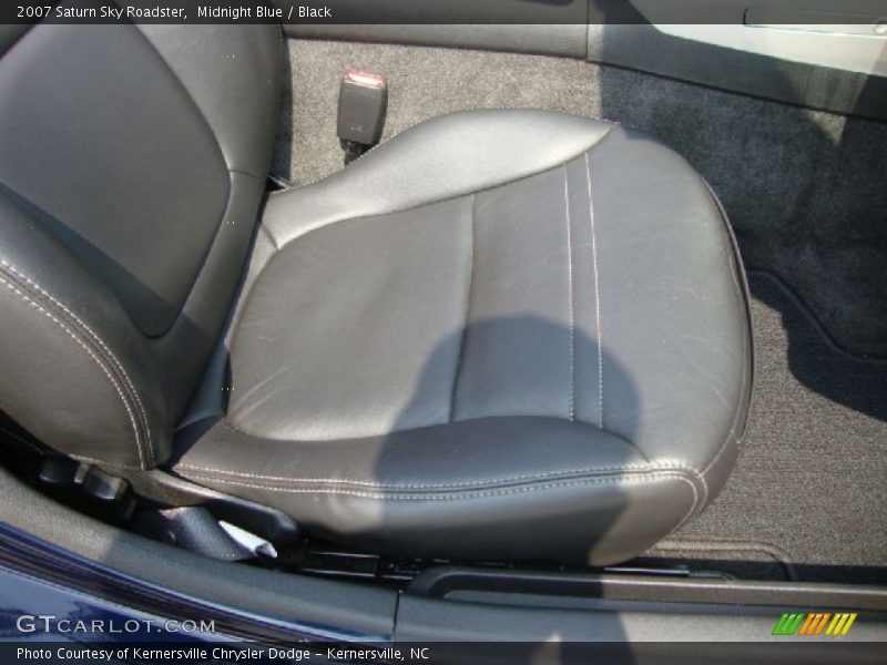 Midnight Blue / Black 2007 Saturn Sky Roadster