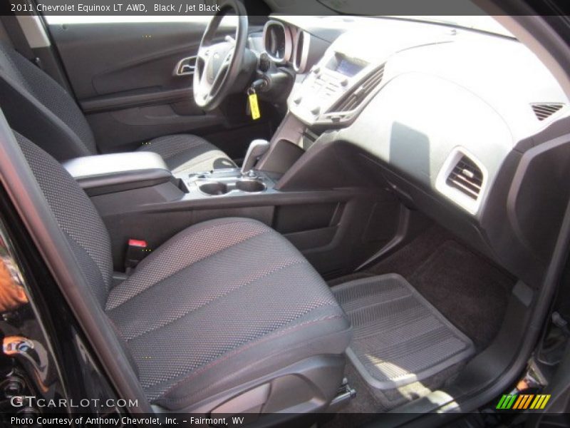 Black / Jet Black 2011 Chevrolet Equinox LT AWD