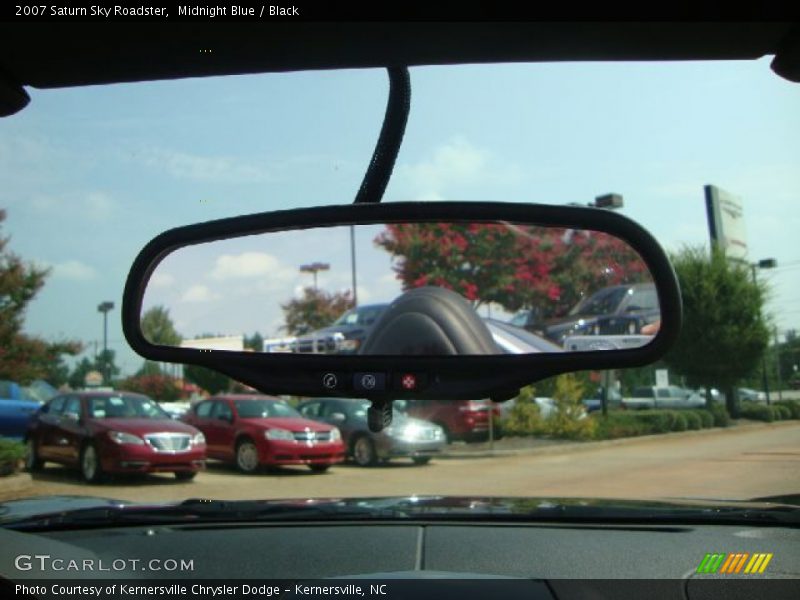 Midnight Blue / Black 2007 Saturn Sky Roadster