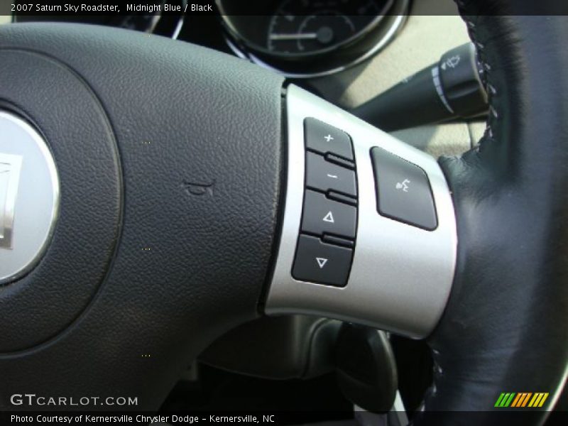 Midnight Blue / Black 2007 Saturn Sky Roadster