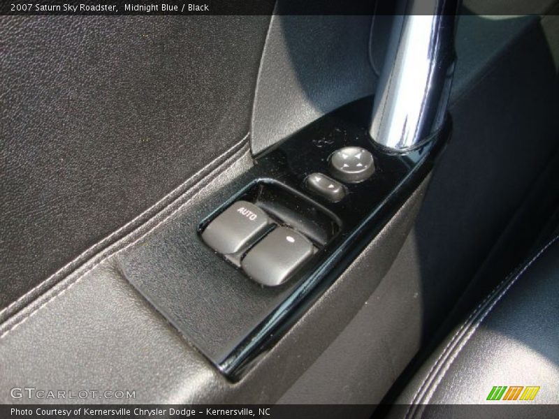 Midnight Blue / Black 2007 Saturn Sky Roadster