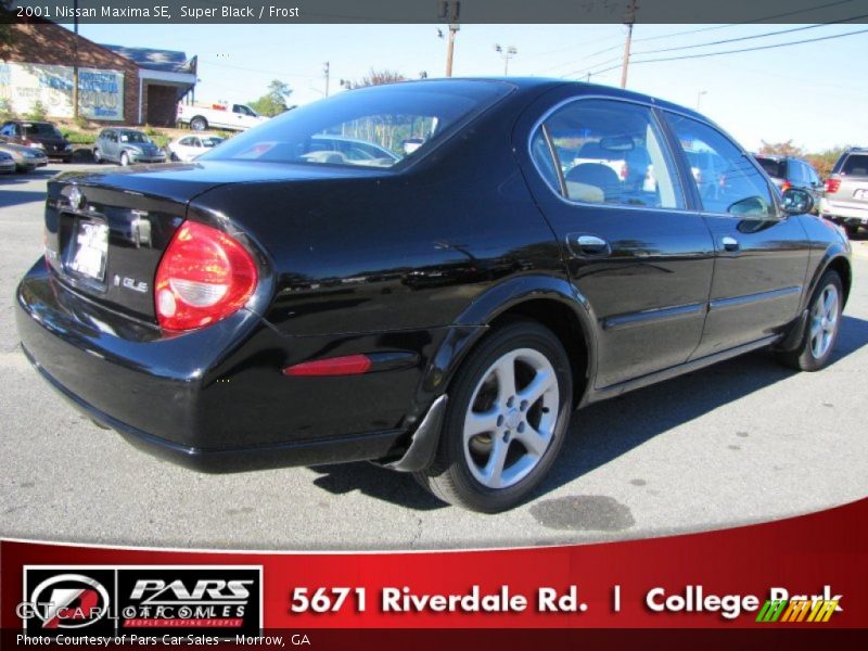 Super Black / Frost 2001 Nissan Maxima SE