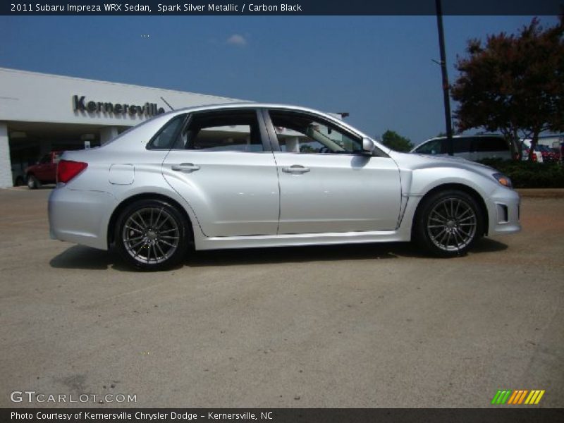 Spark Silver Metallic / Carbon Black 2011 Subaru Impreza WRX Sedan