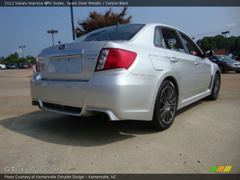 Spark Silver Metallic / Carbon Black 2011 Subaru Impreza WRX Sedan