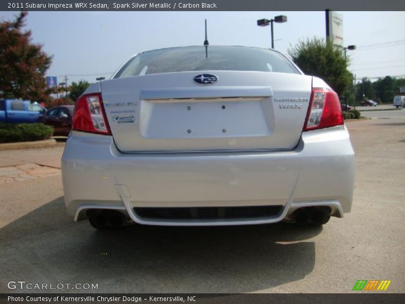 Spark Silver Metallic / Carbon Black 2011 Subaru Impreza WRX Sedan