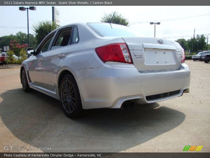 Spark Silver Metallic / Carbon Black 2011 Subaru Impreza WRX Sedan