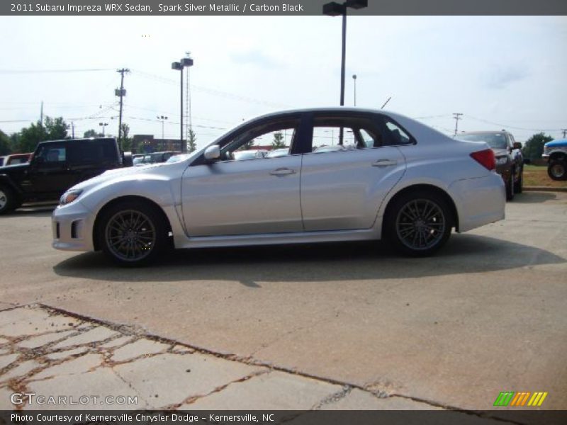 Spark Silver Metallic / Carbon Black 2011 Subaru Impreza WRX Sedan