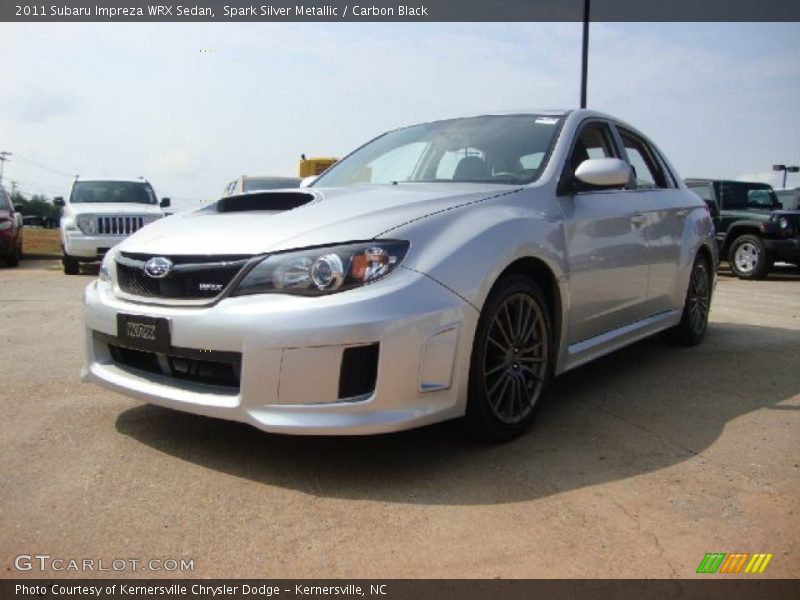 Spark Silver Metallic / Carbon Black 2011 Subaru Impreza WRX Sedan