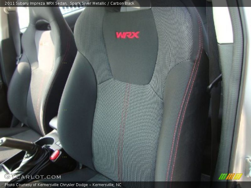 Spark Silver Metallic / Carbon Black 2011 Subaru Impreza WRX Sedan