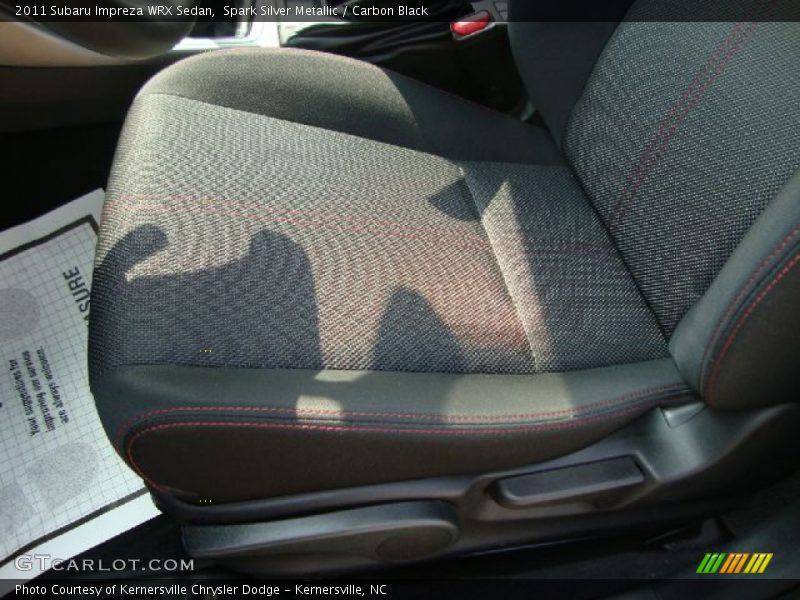 Spark Silver Metallic / Carbon Black 2011 Subaru Impreza WRX Sedan