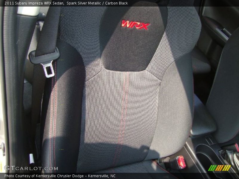 Spark Silver Metallic / Carbon Black 2011 Subaru Impreza WRX Sedan