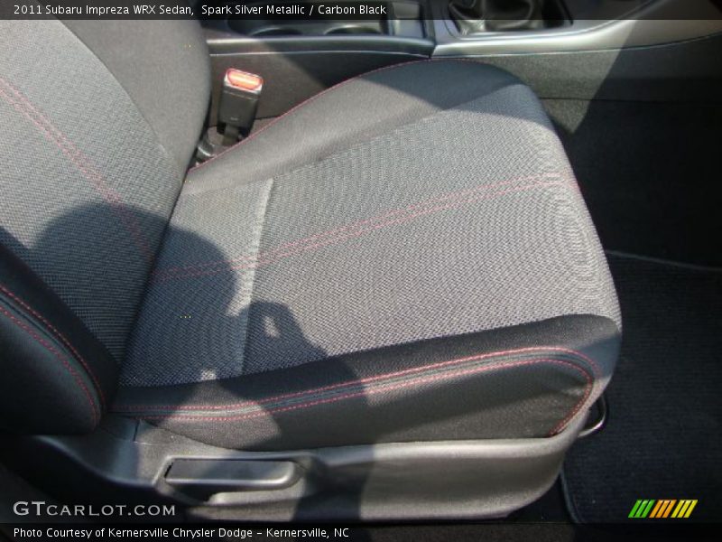 Spark Silver Metallic / Carbon Black 2011 Subaru Impreza WRX Sedan