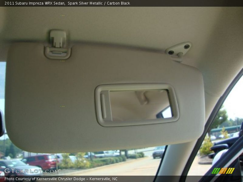 Spark Silver Metallic / Carbon Black 2011 Subaru Impreza WRX Sedan