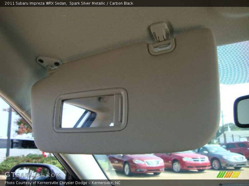 Spark Silver Metallic / Carbon Black 2011 Subaru Impreza WRX Sedan