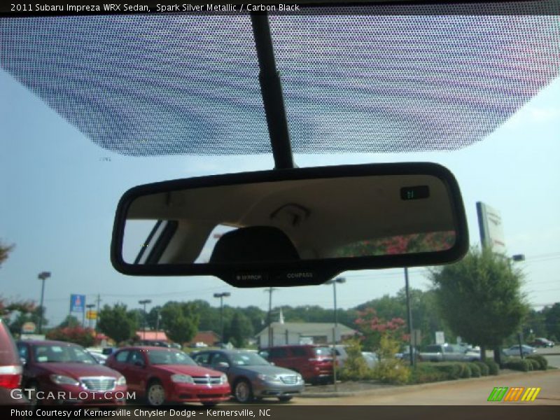 Spark Silver Metallic / Carbon Black 2011 Subaru Impreza WRX Sedan
