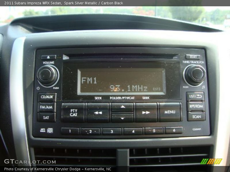 Spark Silver Metallic / Carbon Black 2011 Subaru Impreza WRX Sedan