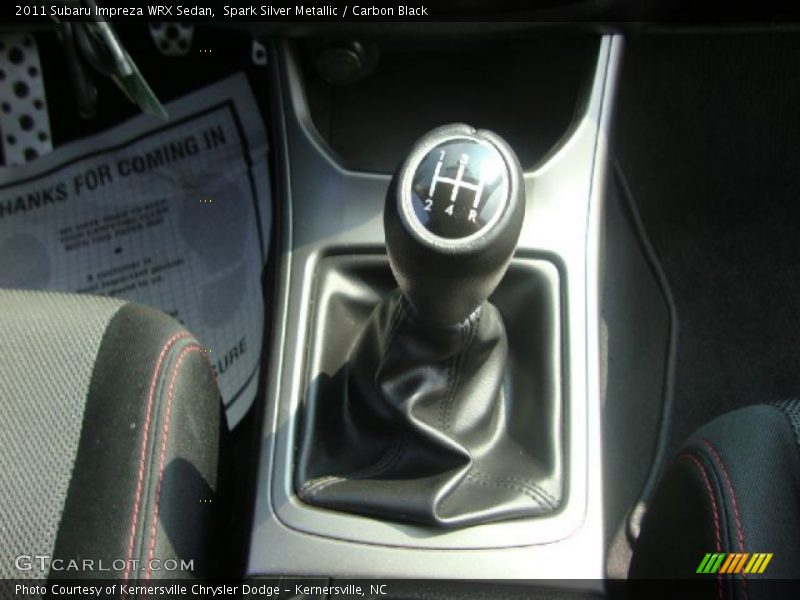 Spark Silver Metallic / Carbon Black 2011 Subaru Impreza WRX Sedan