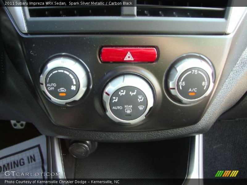Spark Silver Metallic / Carbon Black 2011 Subaru Impreza WRX Sedan