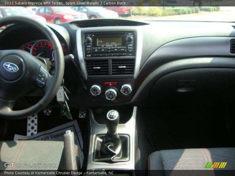 Spark Silver Metallic / Carbon Black 2011 Subaru Impreza WRX Sedan
