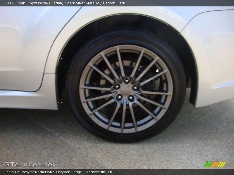 Spark Silver Metallic / Carbon Black 2011 Subaru Impreza WRX Sedan