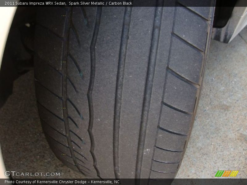 Spark Silver Metallic / Carbon Black 2011 Subaru Impreza WRX Sedan
