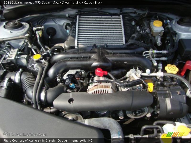 Spark Silver Metallic / Carbon Black 2011 Subaru Impreza WRX Sedan