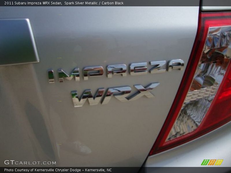 Spark Silver Metallic / Carbon Black 2011 Subaru Impreza WRX Sedan