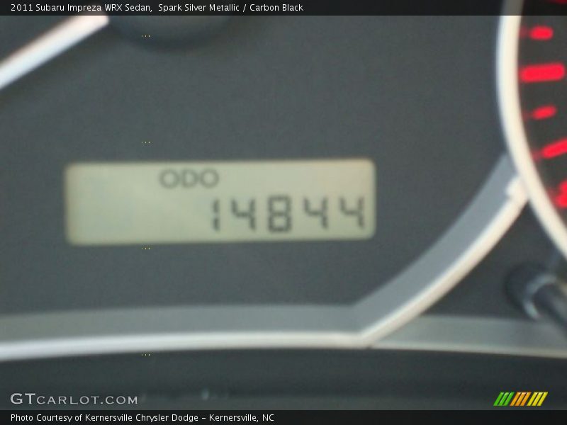 Spark Silver Metallic / Carbon Black 2011 Subaru Impreza WRX Sedan