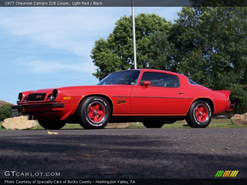  1977 Camaro Z28 Coupe Light Red